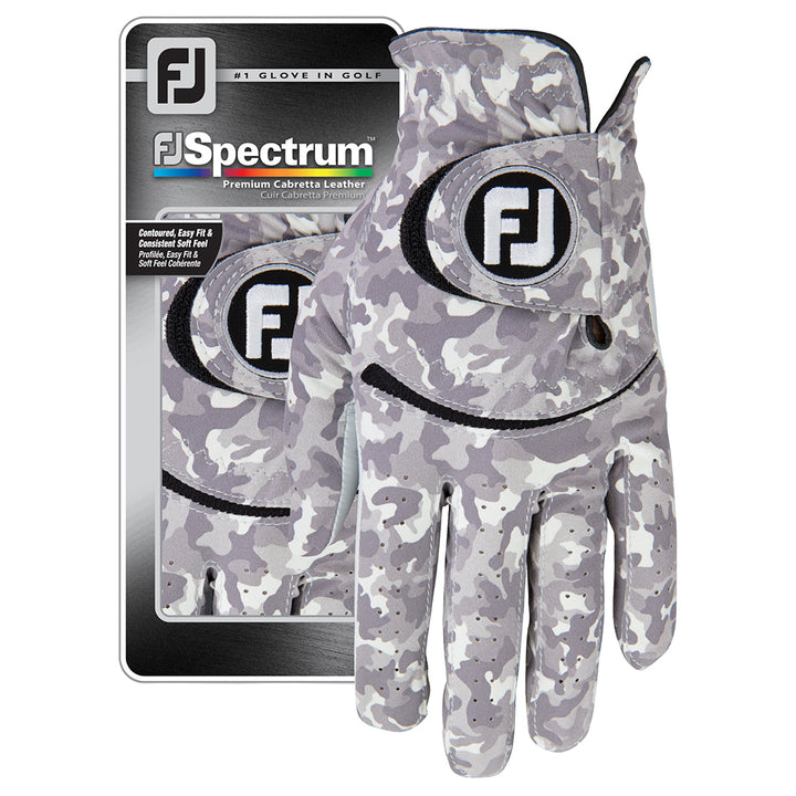FootJoy Spectrum Golf Glove Camo Gray - 22