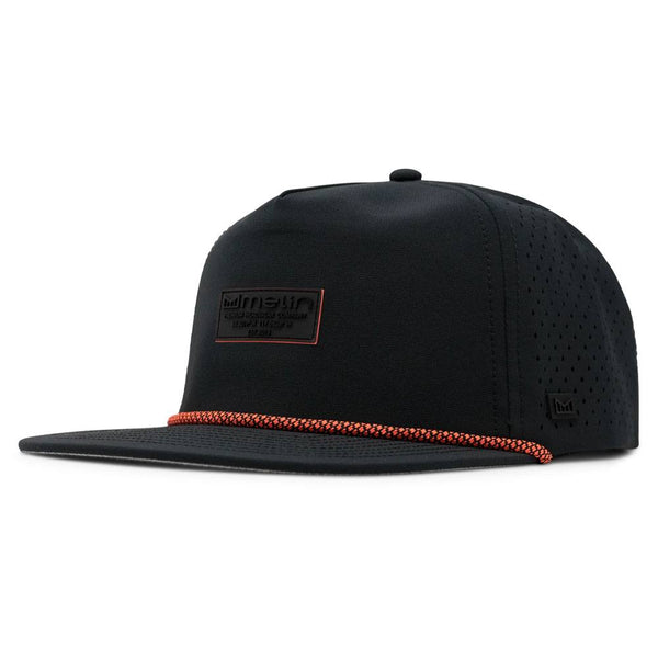 Melin Hydro Coronado Brick Golf Cap Black/Infrared - FW23 Men