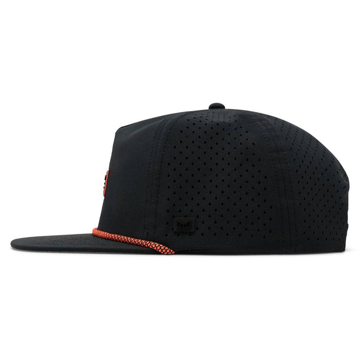 Melin Hydro Coronado Brick Golf Cap Black/Infrared - FW23 Men