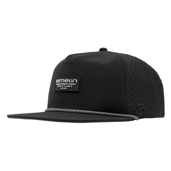 Melin Hydro Coronado Brick Golf Cap Black - SU22 Men