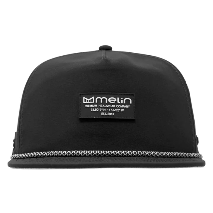 Melin Hydro Coronado Brick Golf Cap Black - SU22 Men