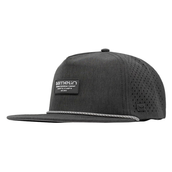 Melin Hydro Coronado Brick Golf Cap Heather Charcoal - SU22 Men