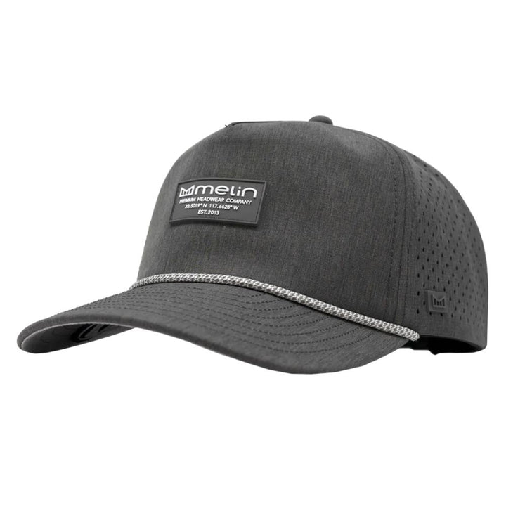 Melin Hydro Coronado Brick Golf Cap Heather Charcoal - SU22 Men