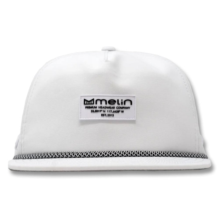 Melin Hydro Coronado Brick Golf Cap White - SU22 Men