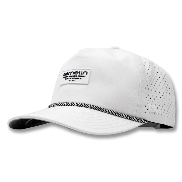 Melin Hydro Coronado Brick Golf Cap White - SU22 Men
