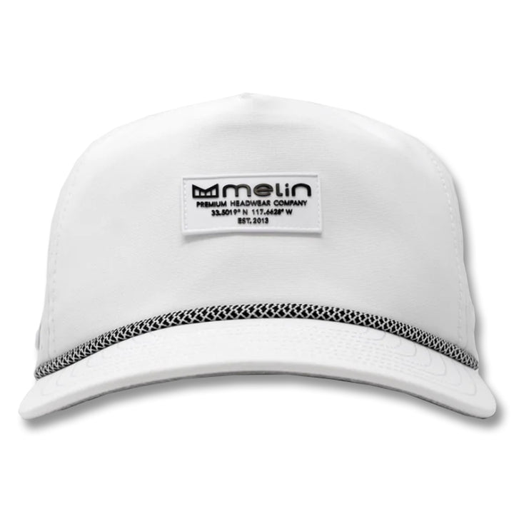 Melin Hydro Coronado Brick Golf Cap White - SU22 Men