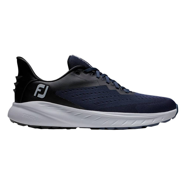 FootJoy Flex XP Spikeless Golf Shoes Navy/Blue/White - 23 Men