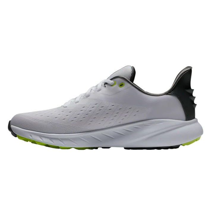 FootJoy Flex XP Spikeless Golf Shoes White/Black/Lime - 23 Men