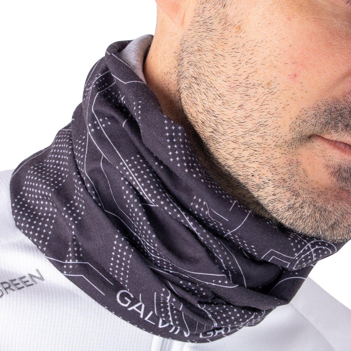 Galvin Green Troy Neckwarmer Black - FW22 Men