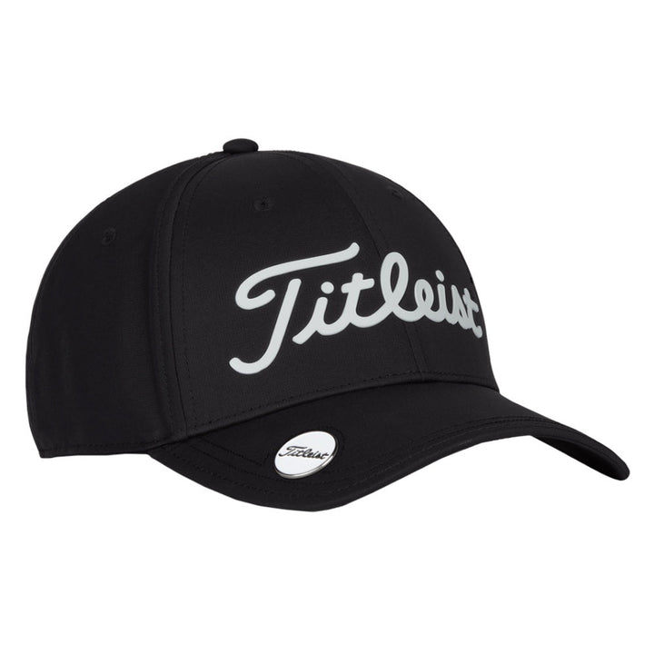 Titleist Players Performance Ball Marker Golf Cap Black/White - 24 Men