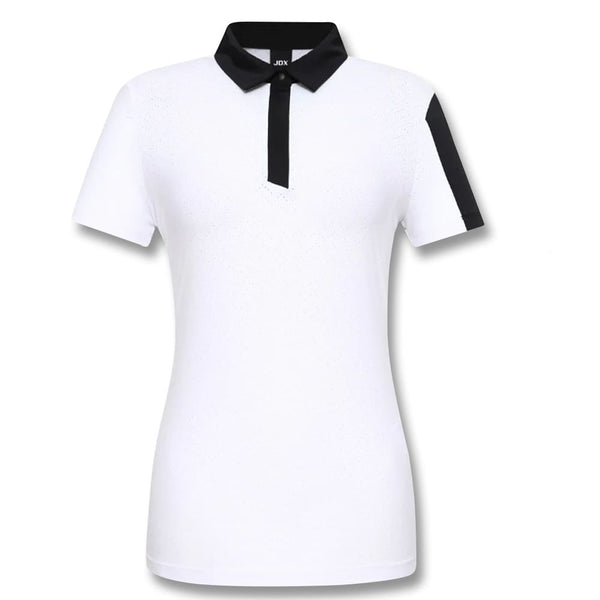 JDX America Daisy Golf Polo White - FW22 Women