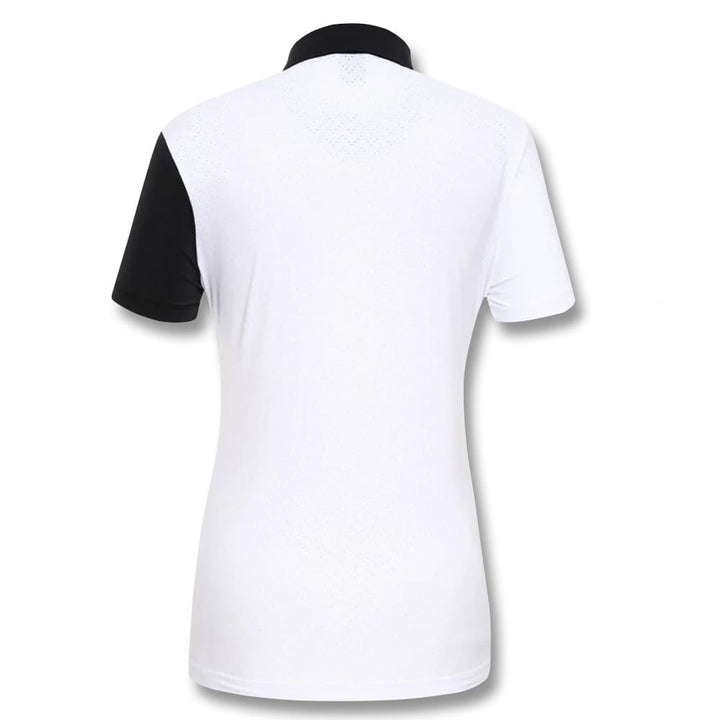 JDX America Daisy Golf Polo White - FW22 Women