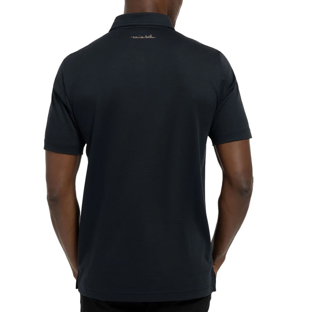 TravisMathew Valetta Golf Polo Black - FW22 Men