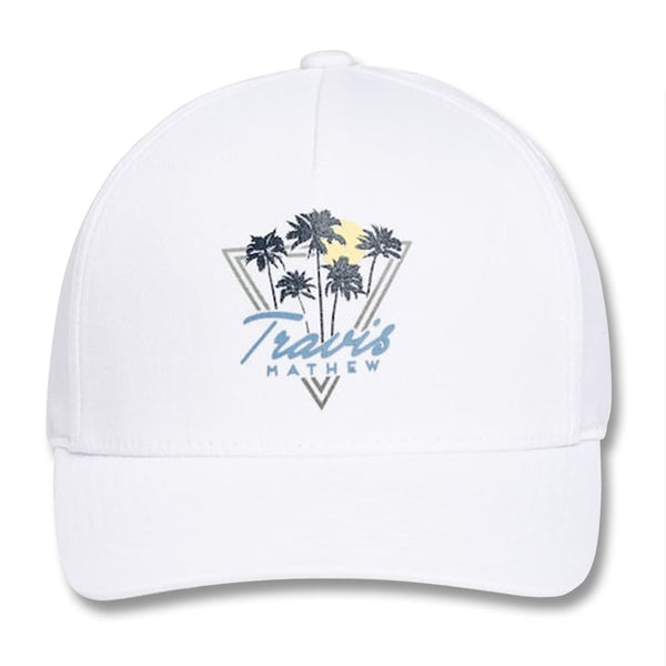 TravisMathew Dodge The Bookie Golf Cap White - FW22 Men