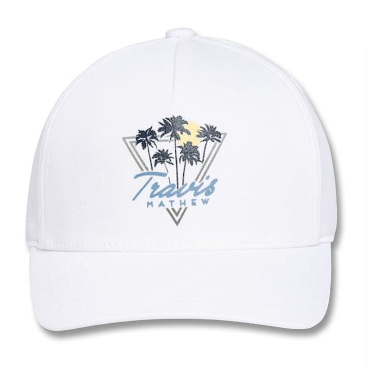 TravisMathew Dodge The Bookie Golf Cap White - FW22 Men