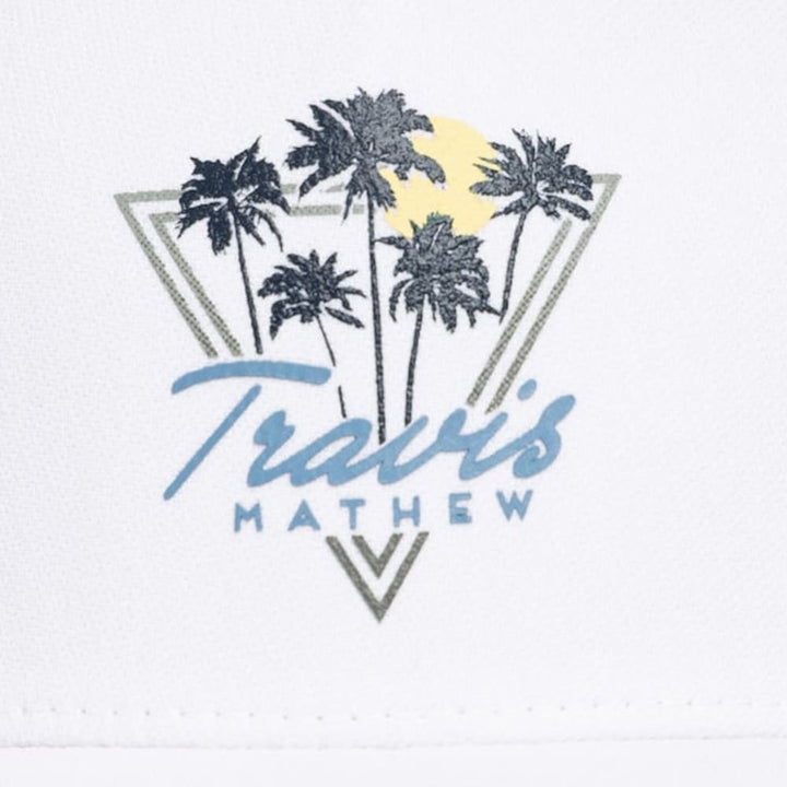 TravisMathew Dodge The Bookie Golf Cap White - FW22 Men