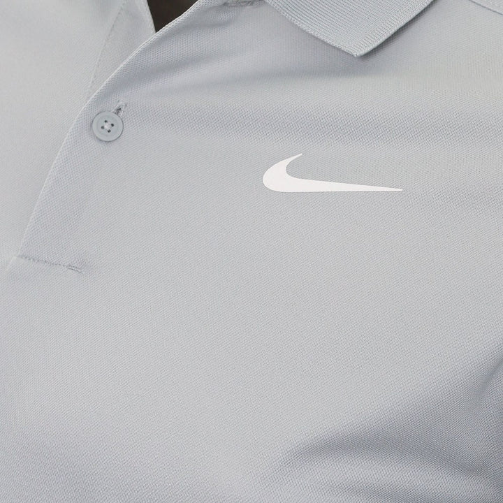 Nike Dri-FIT Victory Solid Golf Polo Light Smoke Gray/White - FA24 Men