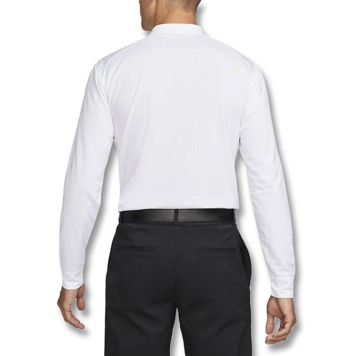 Nike Dri-FIT Victory Solid Golf Polo White/Black - FA24 Men