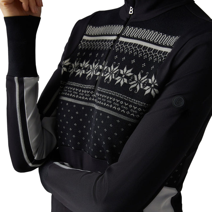 Bogner Jorina Golf Pullover Black - FW22 Women