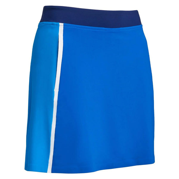 Gfore Colour Block A-Line Golf Skort Ultramarine - FW22 Women