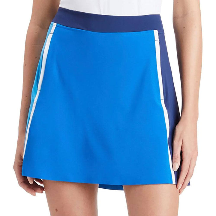 Gfore Colour Block A-Line Golf Skort Ultramarine - FW22 Women