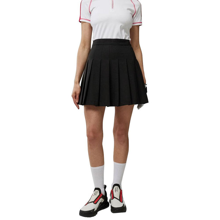 J.Lindeberg Adina Golf Skirt Black - FW22 Women