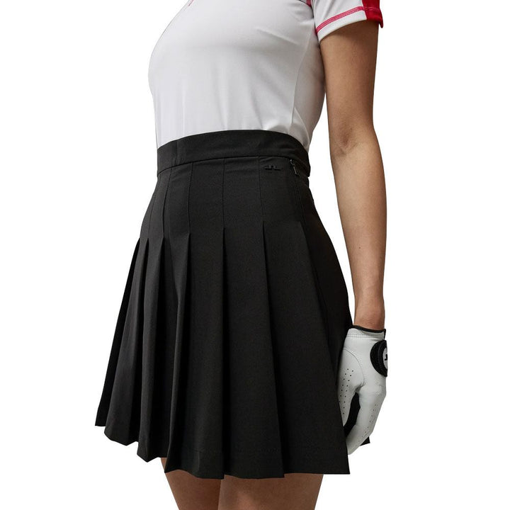 J.Lindeberg Adina Golf Skirt Black - FW22 Women
