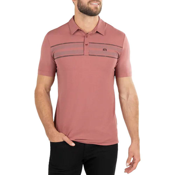 TravisMathew Red River Golf Polo Roan Rogue - FW22 Men