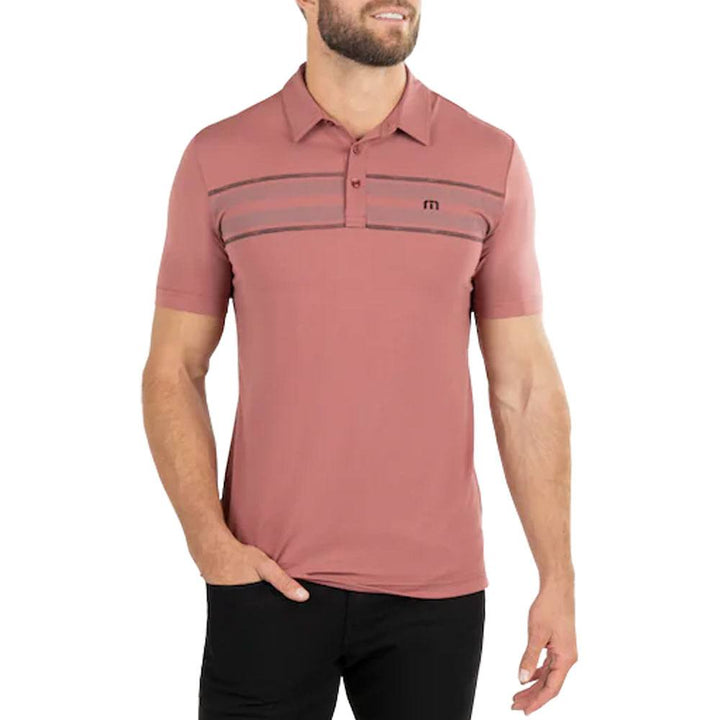 TravisMathew Red River Golf Polo Roan Rogue - FW22 Men