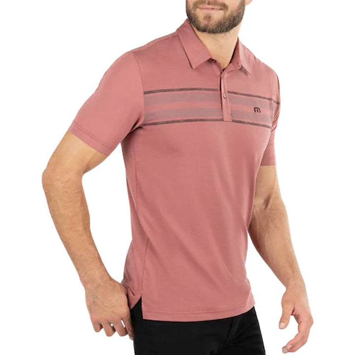TravisMathew Red River Golf Polo Roan Rogue - FW22 Men