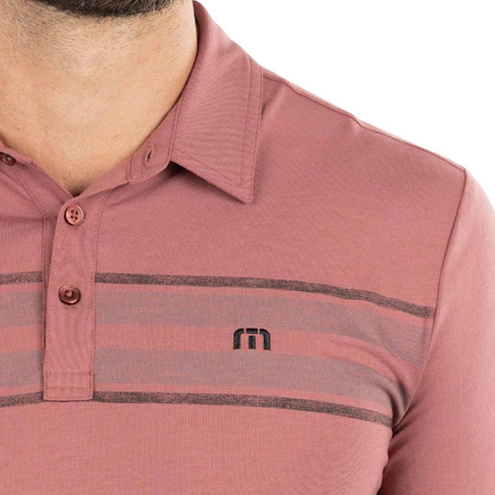 TravisMathew Red River Golf Polo Roan Rogue - FW22 Men