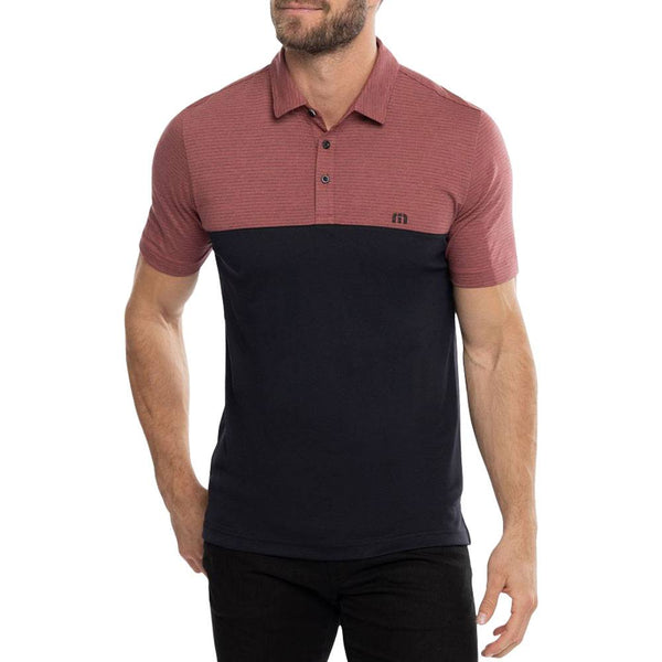 TravisMathew Riverbank Golf Polo Roan Rogue - FW22 Men