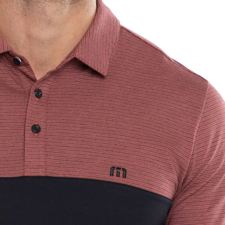 TravisMathew Riverbank Golf Polo Roan Rogue - FW22 Men