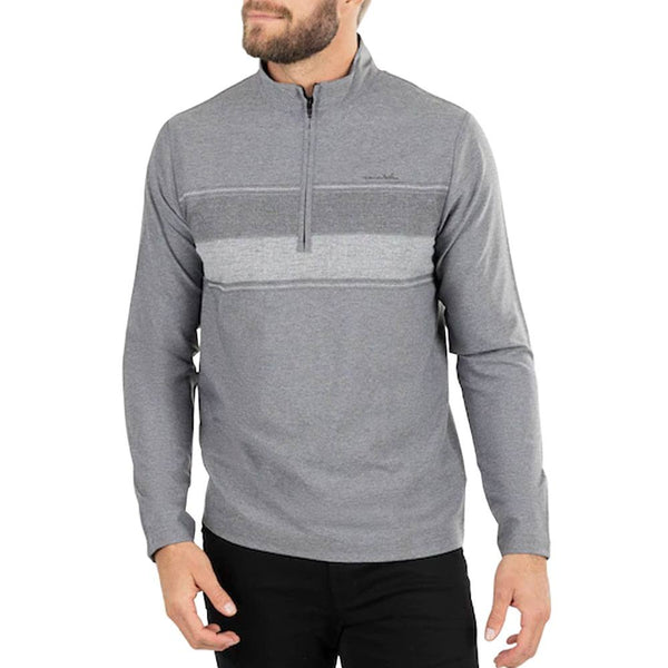 TravisMathew Low Roller Golf Jacket Heather Black - FW22 Men