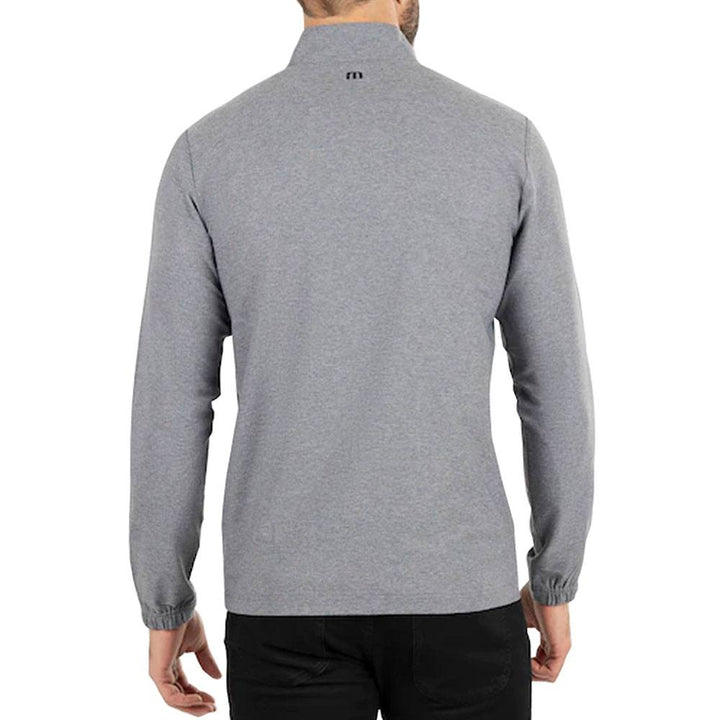 TravisMathew Low Roller Golf Jacket Heather Black - FW22 Men