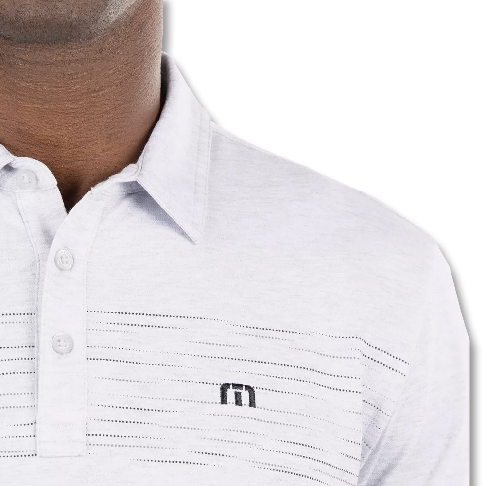 TravisMathew In A Meeting Golf Polo White - FW22 Men