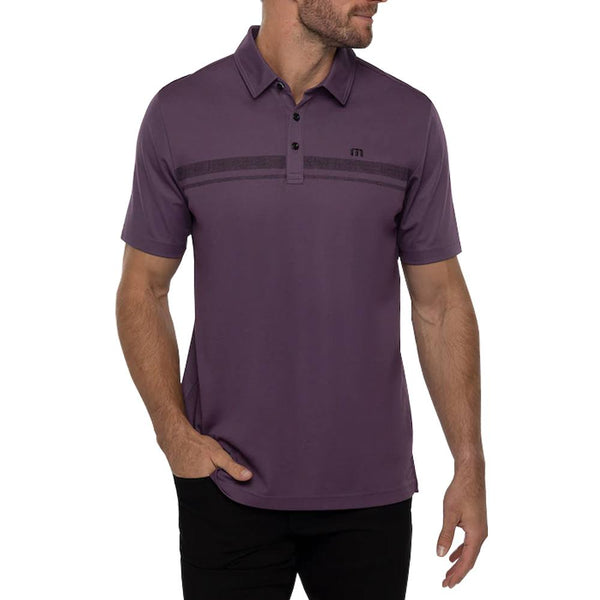 TravisMathew Meet In The Lobby Golf Polo Sweet Grape - FW22 Men