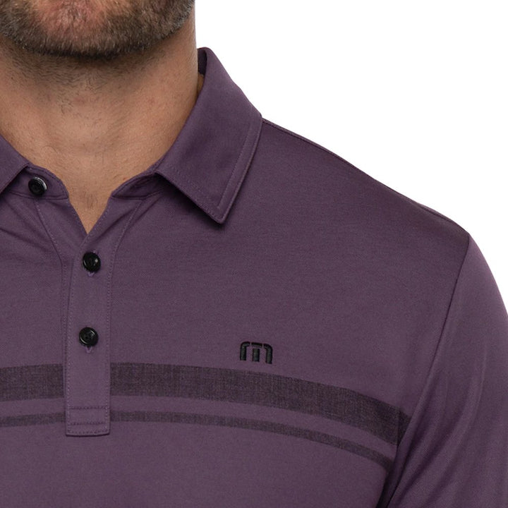 TravisMathew Meet In The Lobby Golf Polo Sweet Grape - FW22 Men