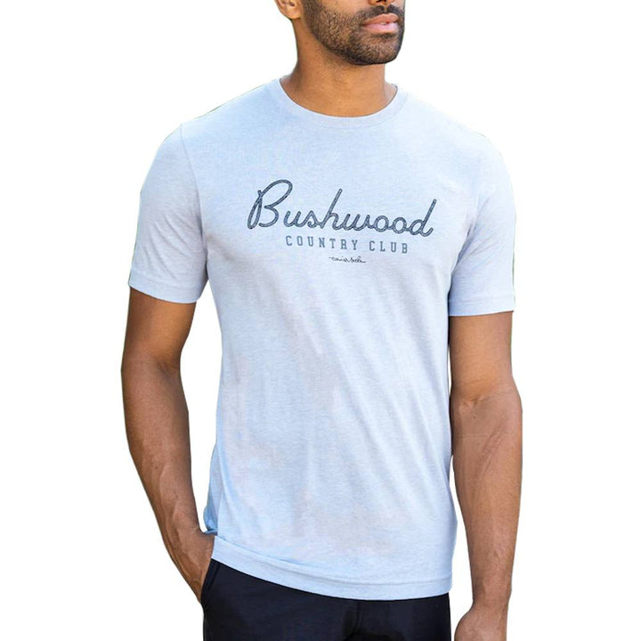 TravisMathew Sundancer Golf T-Shirt Heather Silver Bullet - FW22 Men