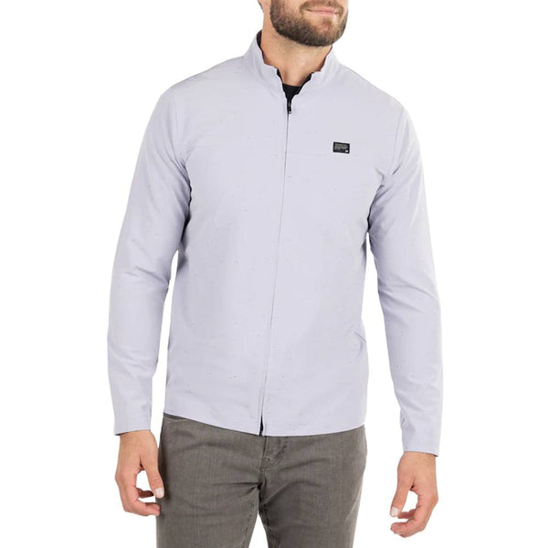 TravisMathew Latitude Adjustment Golf Jacket Silver Bullet - FW22 Men