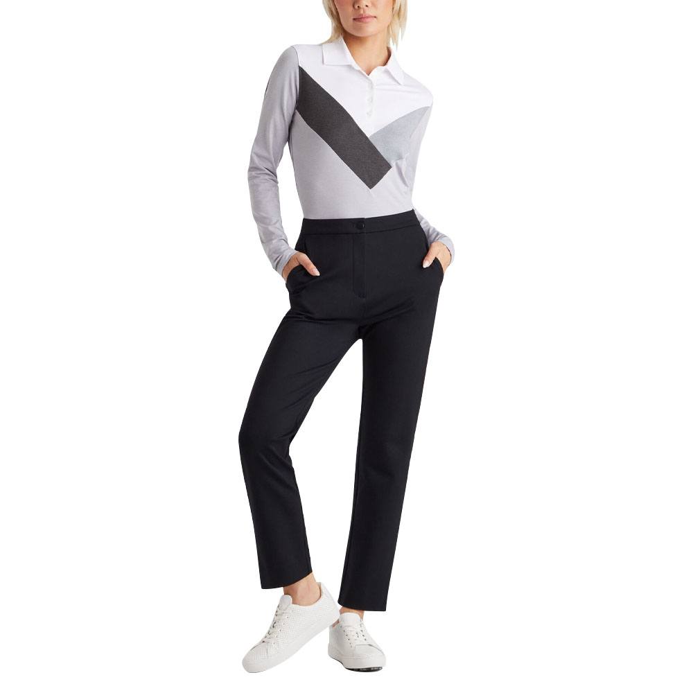 Gfore Multi V Tech Jersey Longsleeve Golf Polo 2023 Women