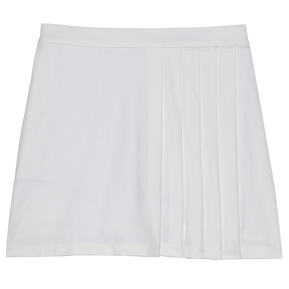 Gfore Side Pleat Luxe 4-Way Stretch Twill Golf Skort Snow - FW23
