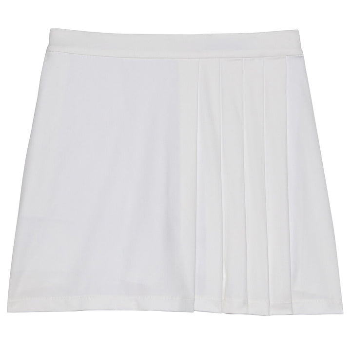 Gfore Side Pleat Luxe 4-Way Stretch Twill Golf Skort Snow - FW23 Women