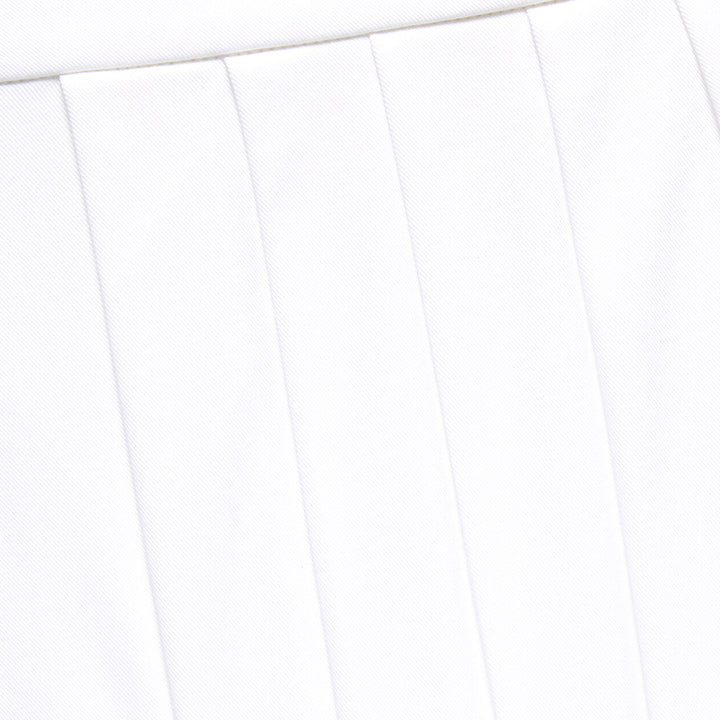 Gfore Side Pleat Luxe 4-Way Stretch Twill Golf Skort Snow - FW23 Women