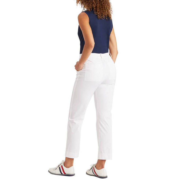 Gfore Luxe 4-Way Stretch Twill Straight Leg Golf Pants Snow - FW23 Women