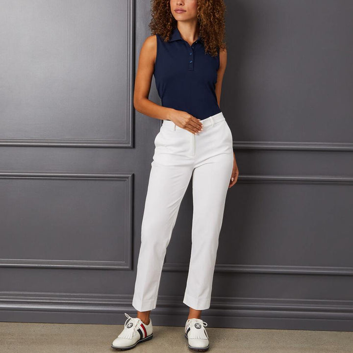 Gfore Luxe 4-Way Stretch Twill Straight Leg Golf Pants Snow - FW23 Women