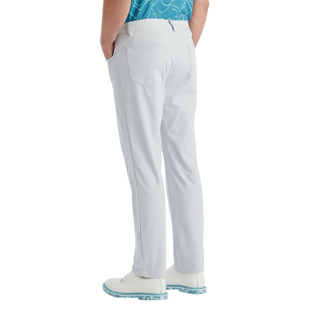 G/FOREホワイト スリムフィット ゴルフパンツ G/FORE Straight Leg Trouser Golf Pants - Carl's Golfland