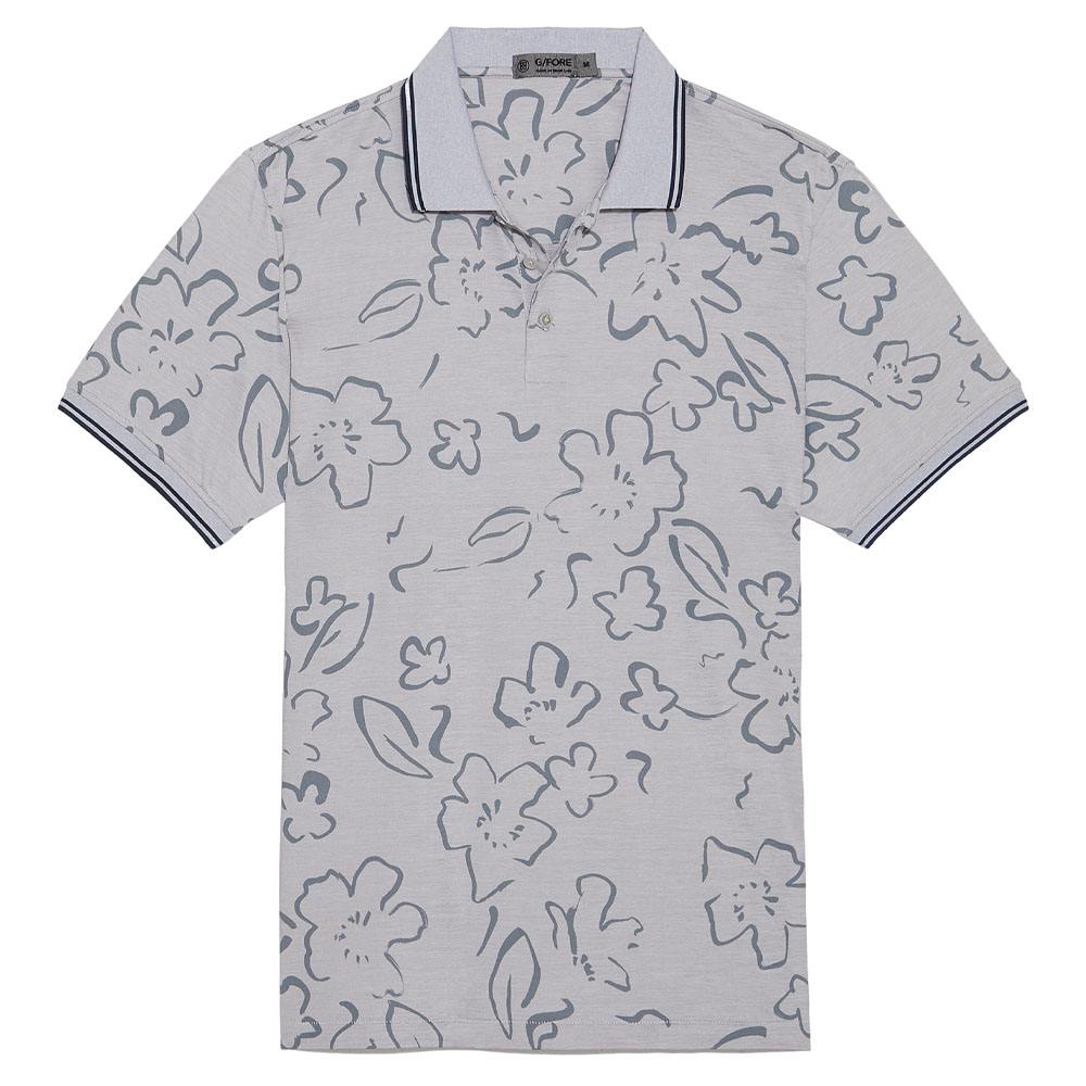Gfore Floral Watercolour Tech Jersey Golf Polo 2023
