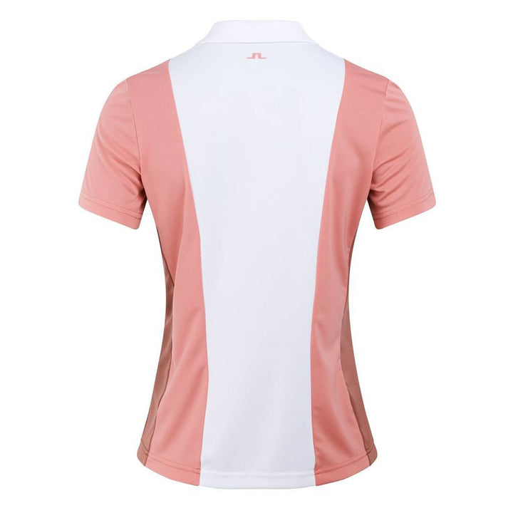 J.Lindeberg Evelina Golf Polo Strawberry Ice - 23 Women