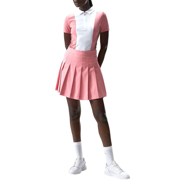 J.Lindeberg Evelina Golf Polo Strawberry Ice - 23 Women